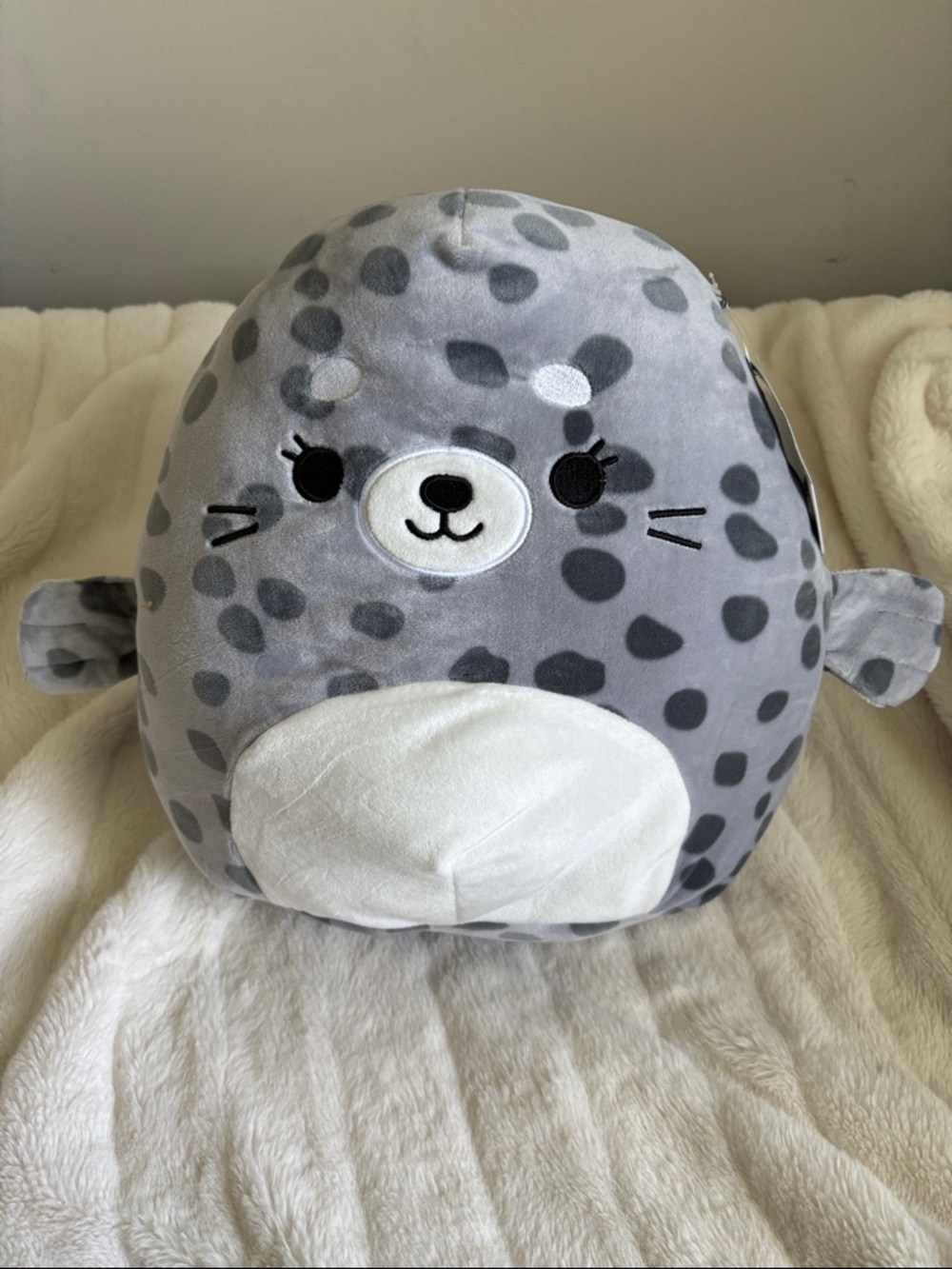 Gray Spotted Seal Plush Squishmallow